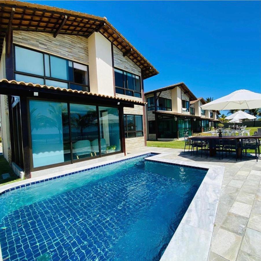 Muro alto Bangalô pé na areia Pôrto das Galinhas Exterior foto